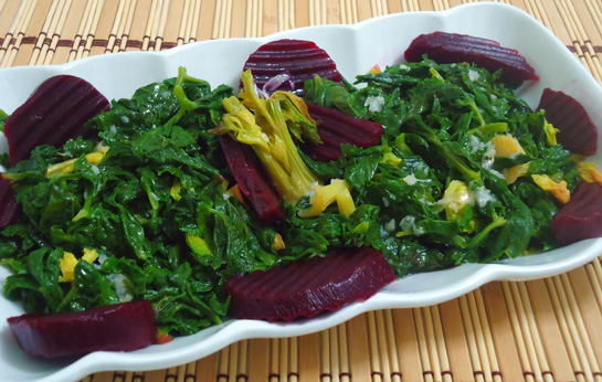 Kereviz Yaprağı Salatası