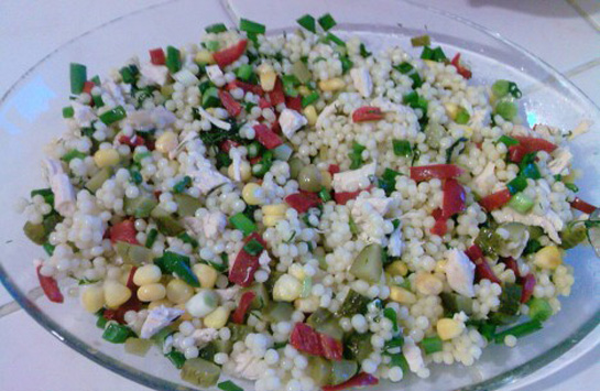 Tavuklu Kuskus Salatası